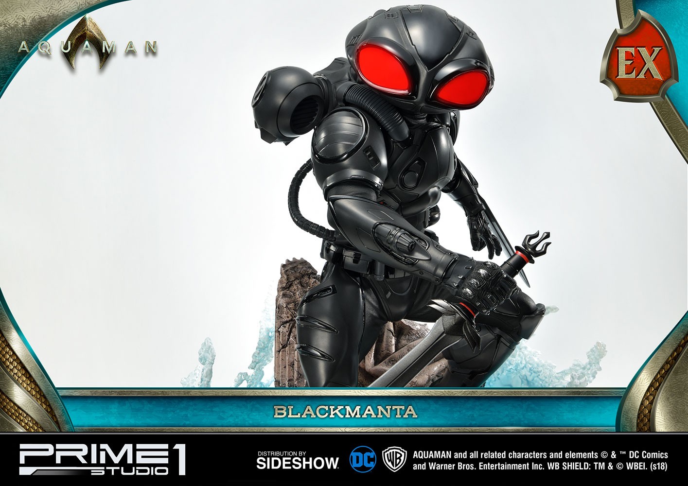 DC Comics Black Manta Statues  Exclusive Edition (Prototype Shown) View 17
