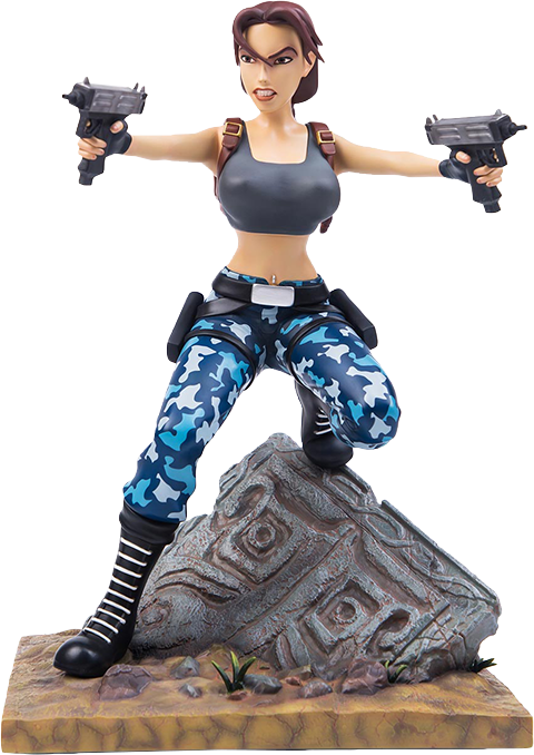 Tomb Raider Adventures of Lara Croft Statues  (Prototype Shown) View 27