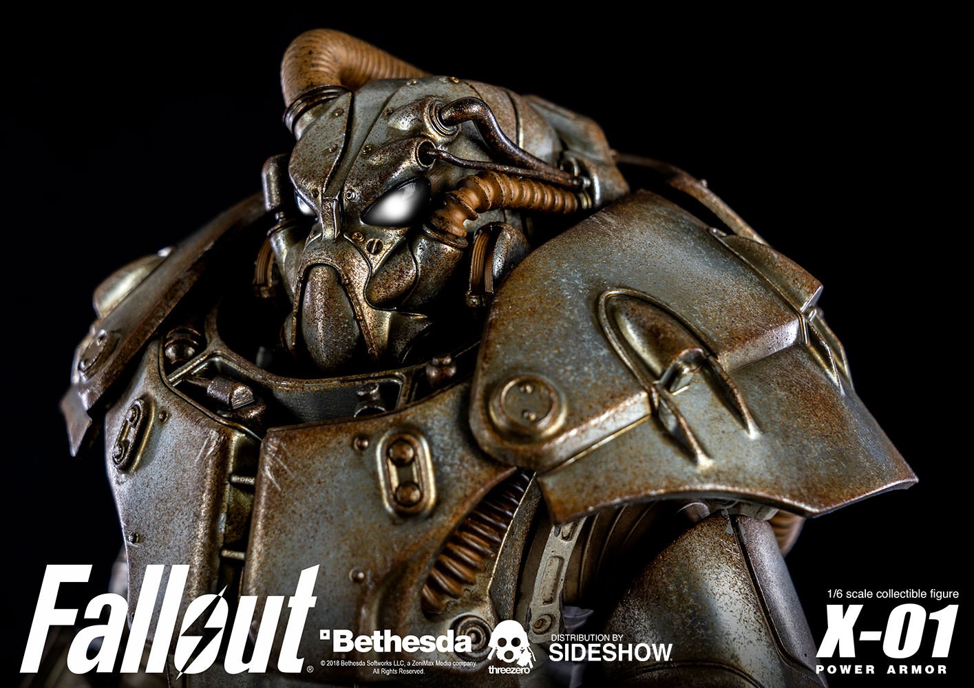Fallout X-01 Power Armor Collectible Figure  (Prototype Shown) View 8