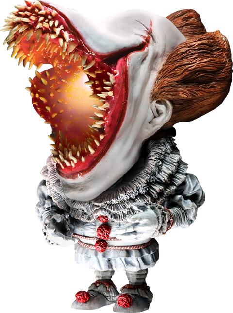 It Pennywise Scary Light-Up Version Vinyl Collectible  (Prototype Shown) View 7