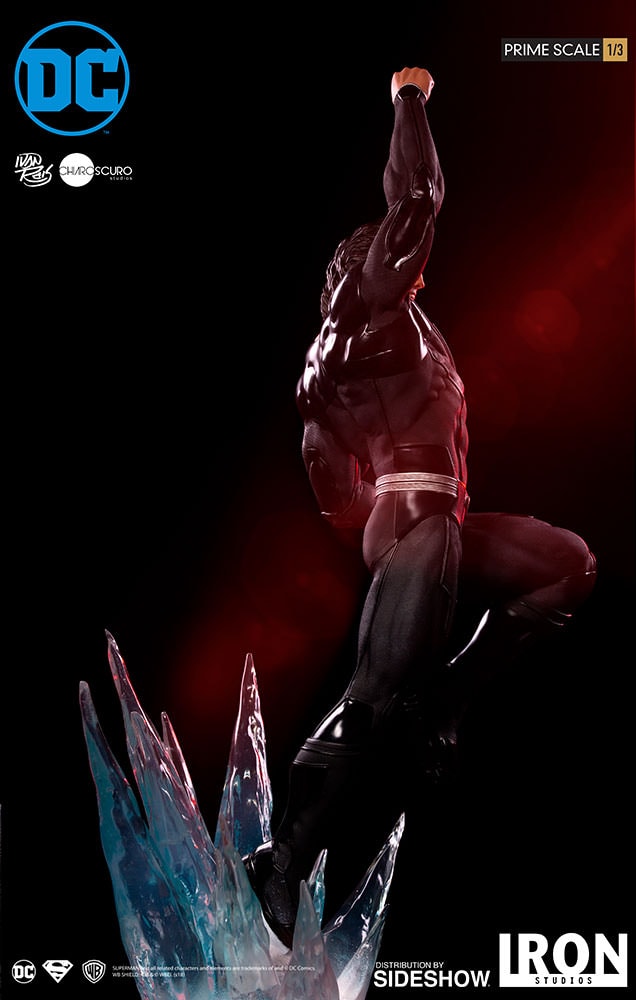 アメコミ Iron Studios Superman Black Suit 1/10 Superman Black Suit - Justice League - Art Scale 1/10 - Iron