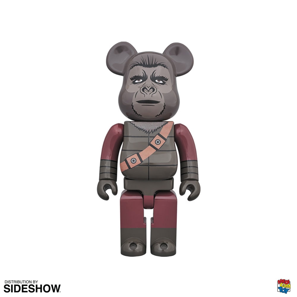 Planet of the Apes Bearbrick Soldier Ape 400 Figure by