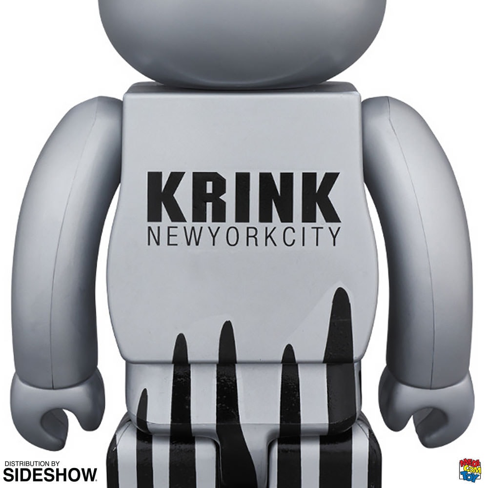 Krink Bearbrick Krink 100 and 400 Collectible Set by Medicom