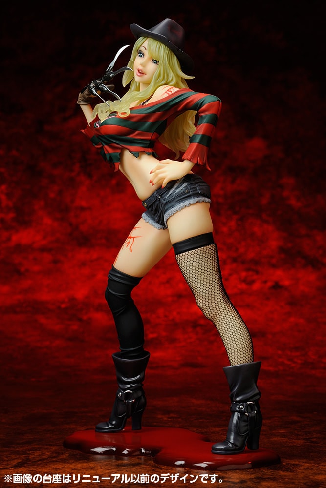 Freddy Vs. Jason Freddy Krueger Bishoujo Statues  (Prototype Shown) View 6