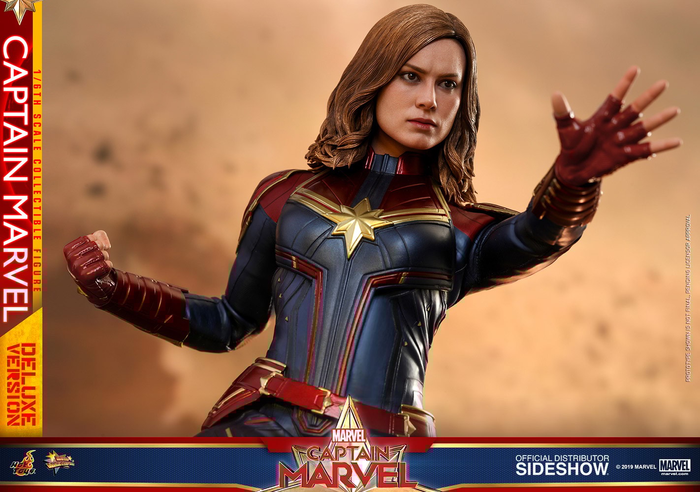Captain Marvel Deluxe Version (Prototype Shown) View 4
