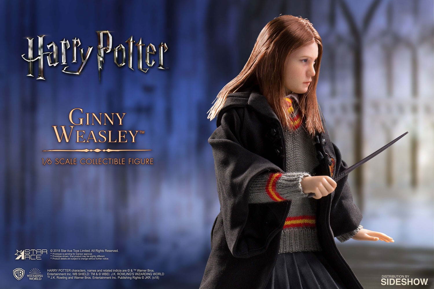 Harry Potter Ginny Weasley Sixth Scale Figure  (Prototype Shown) View 1