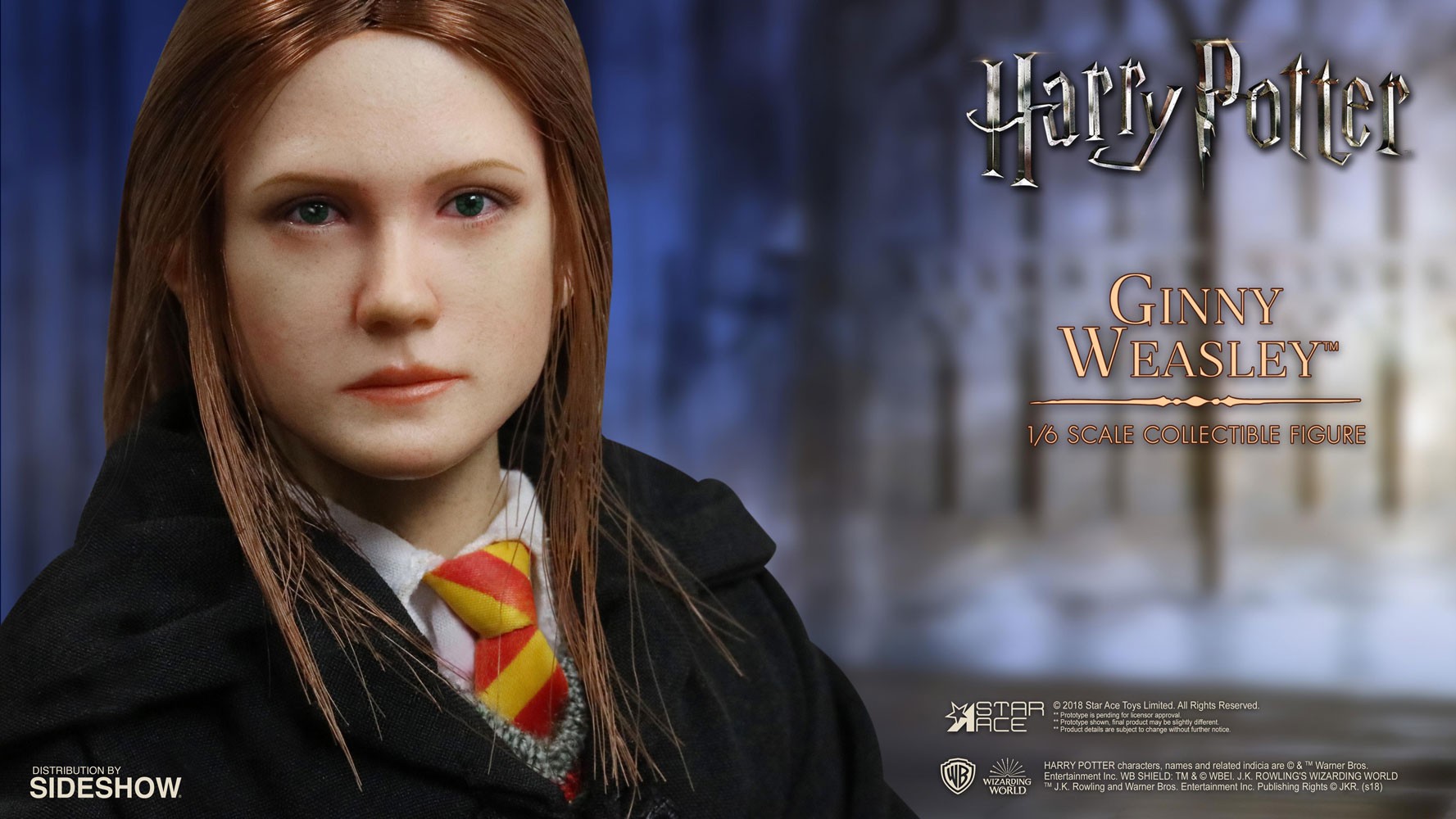 Harry Potter Ginny Weasley Sixth Scale Figure  (Prototype Shown) View 2