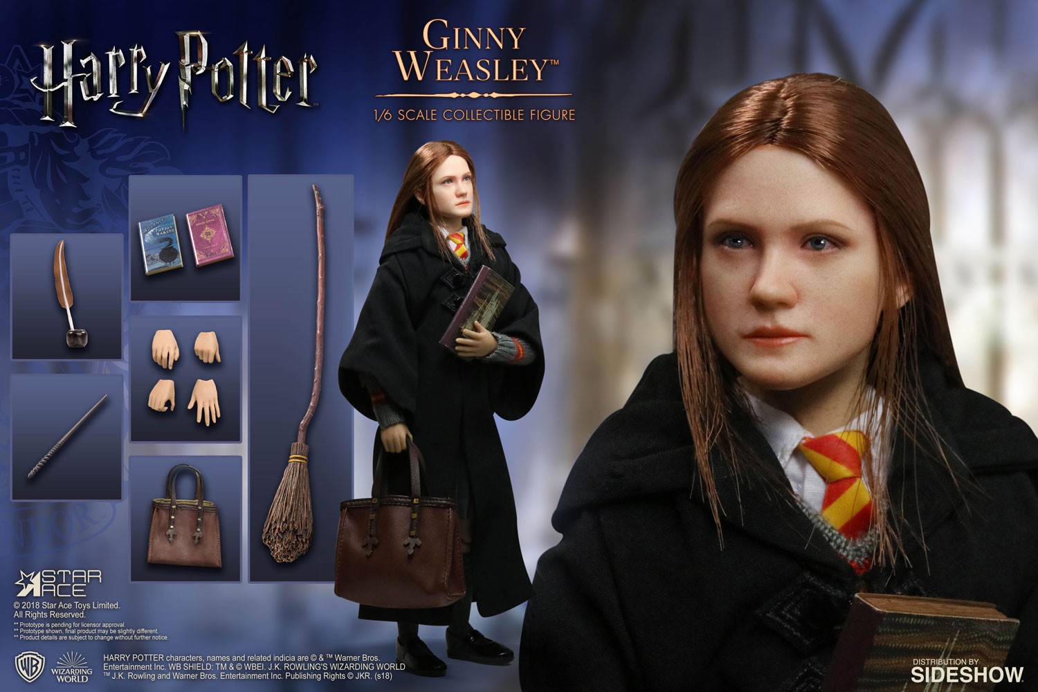 Harry Potter Ginny Weasley Sixth Scale Figure  (Prototype Shown) View 6
