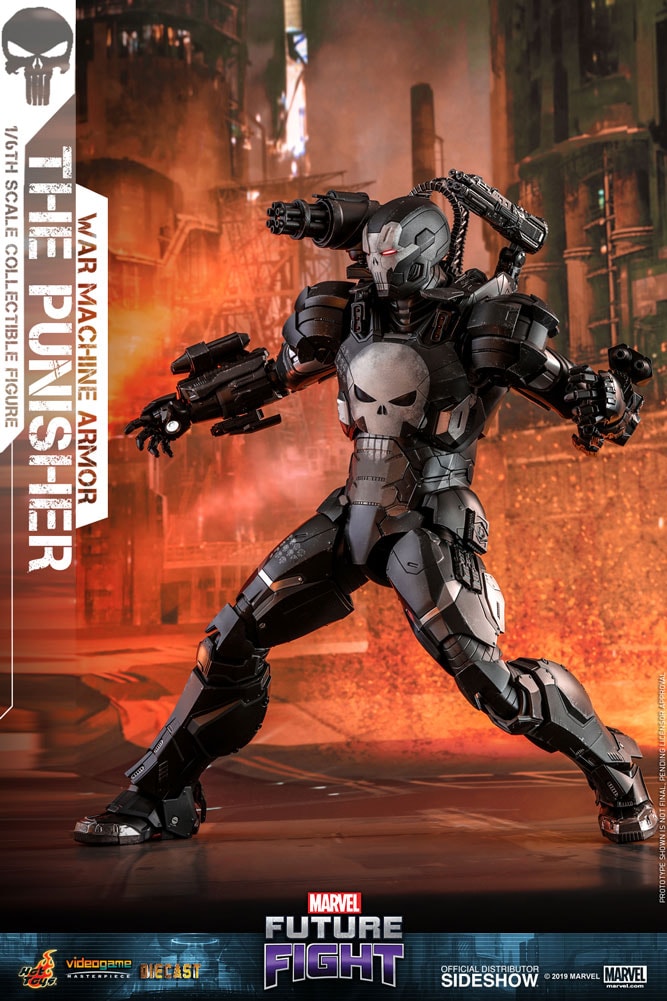 Punisher War Machine Armor Figure by Hot Toys | Sideshow Collectibles