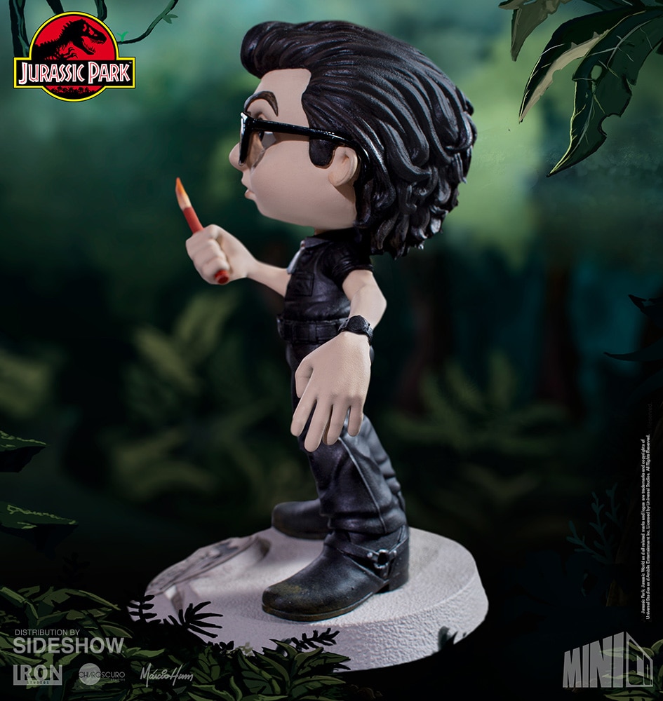 Jurassic Park Ian Malcolm Mini Co Collectible Figure  (Prototype Shown) View 7