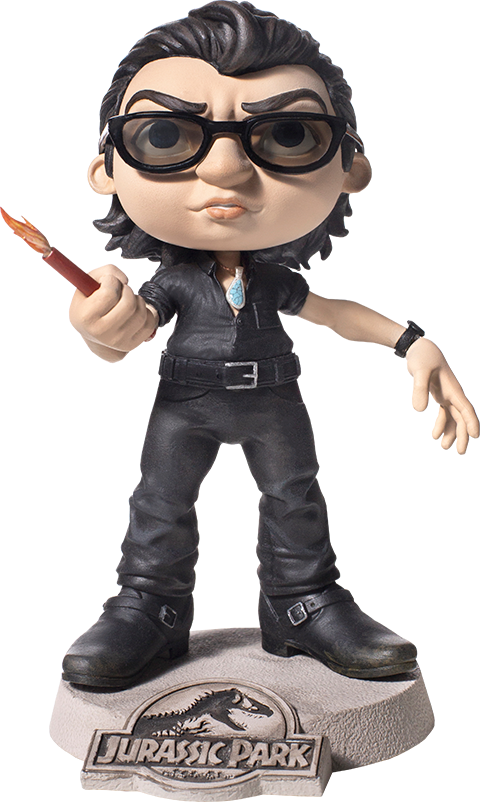 Jurassic Park Ian Malcolm Mini Co Collectible Figure  (Prototype Shown) View 13