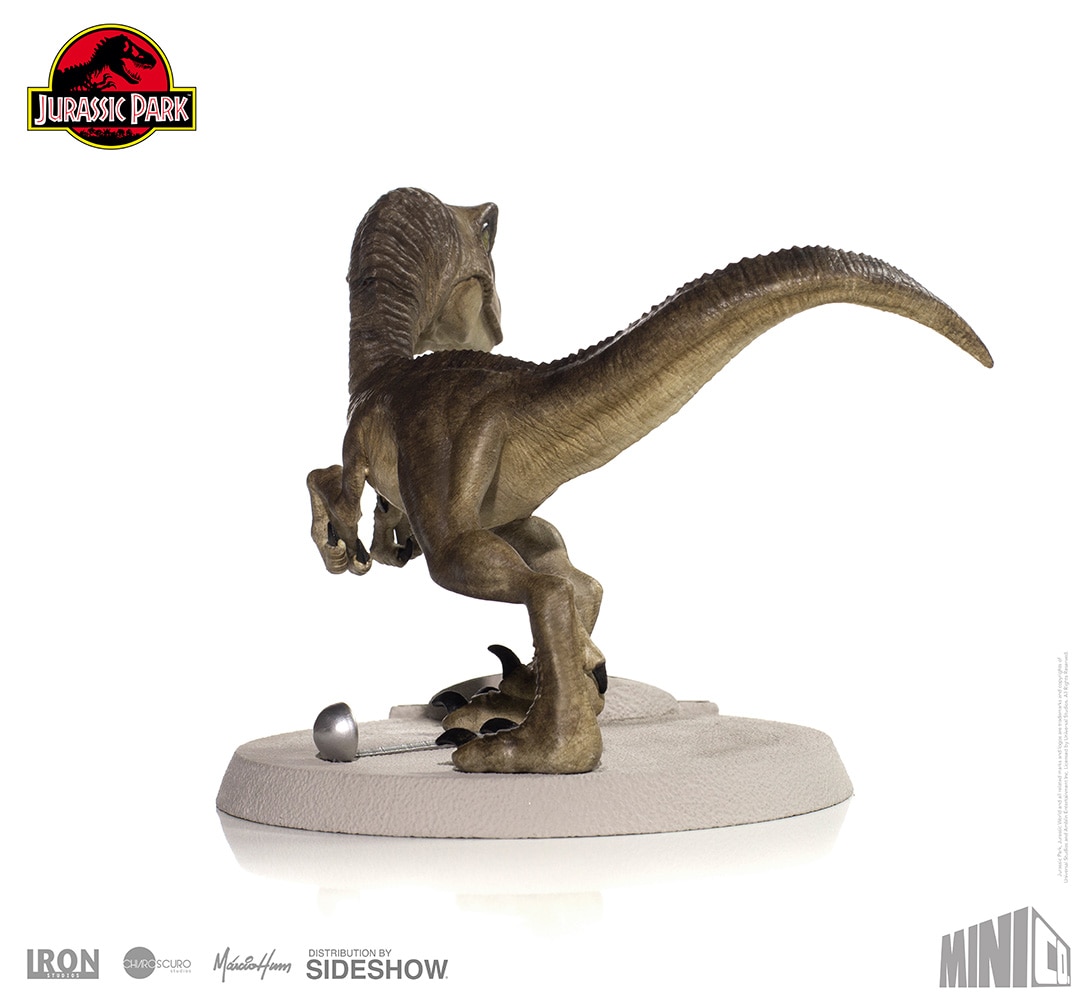 特撮 Jurassic Park Velociraptor Minico Iron Studios Official
