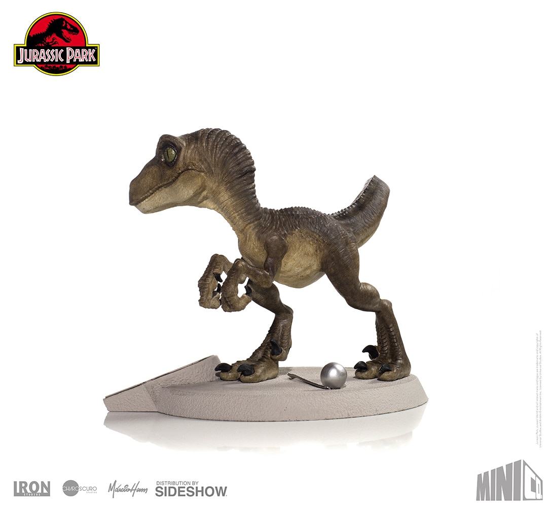 Jurassic Park Velociraptor Mini Co Collectible Figure
