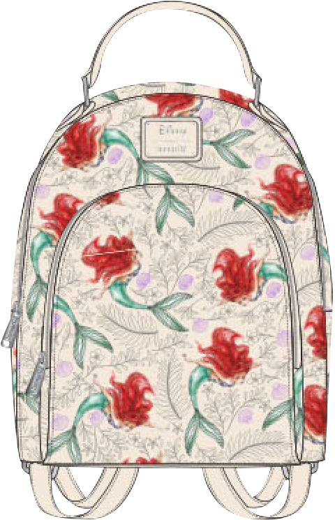 Loungefly ariel deals mini backpack