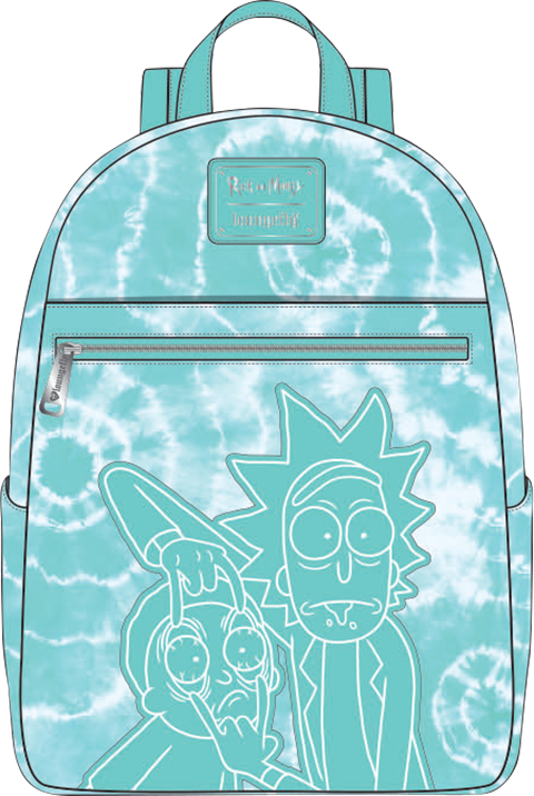 Rick and morty loungefly discount backpack
