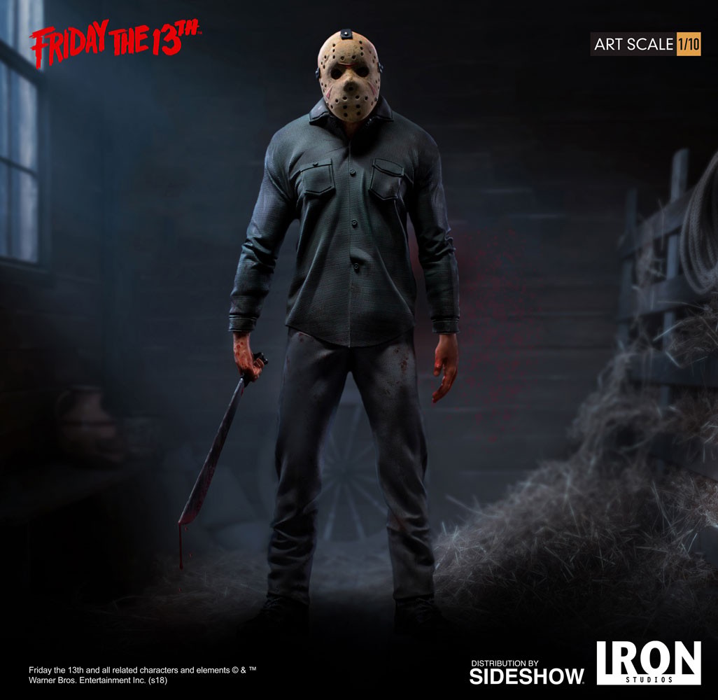 Friday the 13th Jason 1:10 Scale Statue  (Prototype Shown) View 2