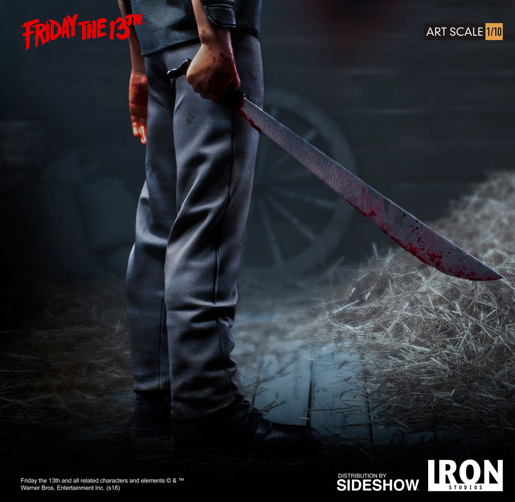 Friday the 13th Jason Statue by Iron Studios | Sideshow