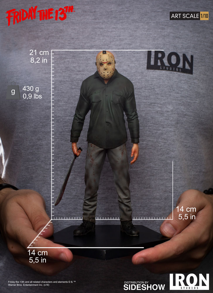 Friday the 13th Jason 1:10 Scale Statue  (Prototype Shown) View 9