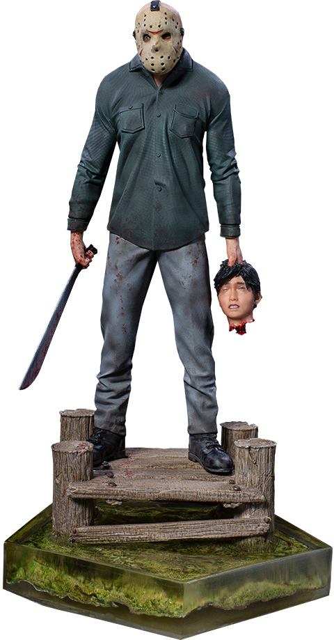 Friday the 13th Jason Deluxe Statue by Iron Studios | Sideshow