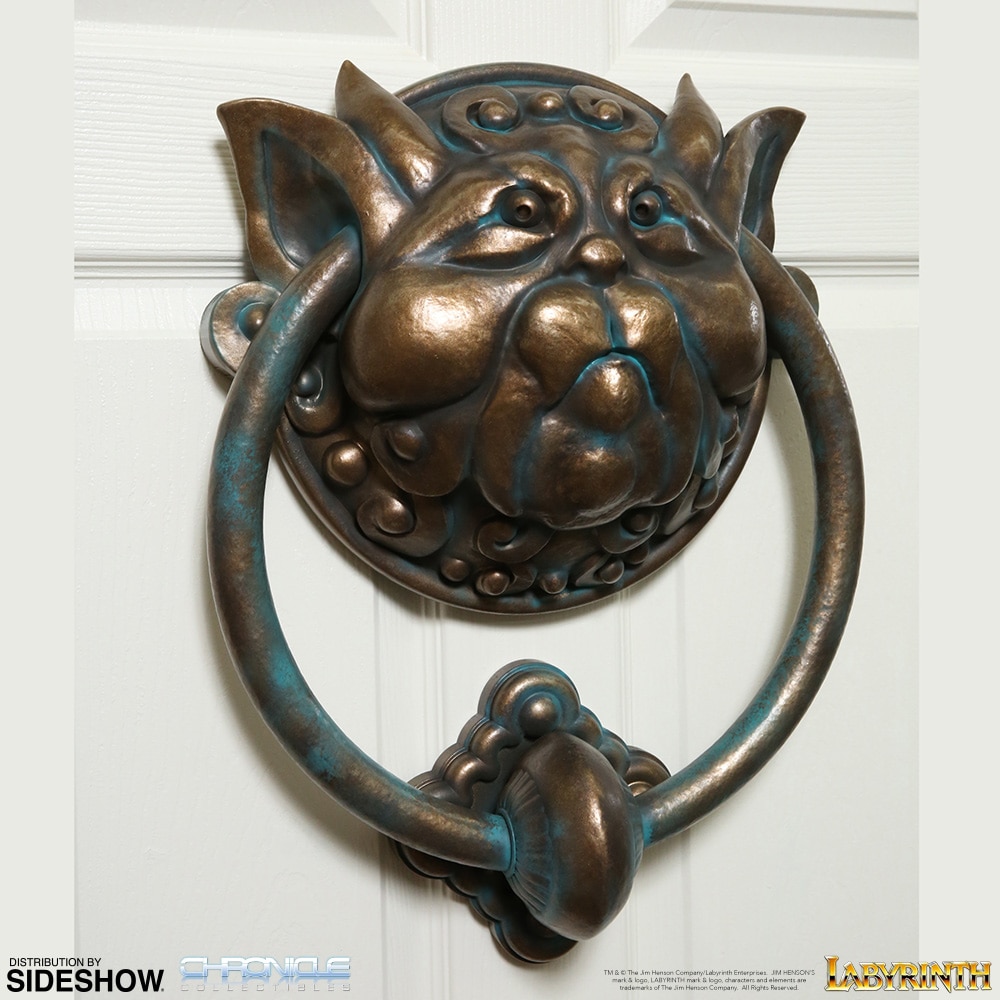 Labyrinth Labyrinth Door Knocker Set Scaled Replica  (Prototype Shown) View 6