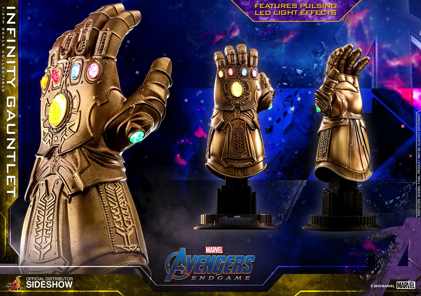 Sideshow thanos hot sale gauntlet