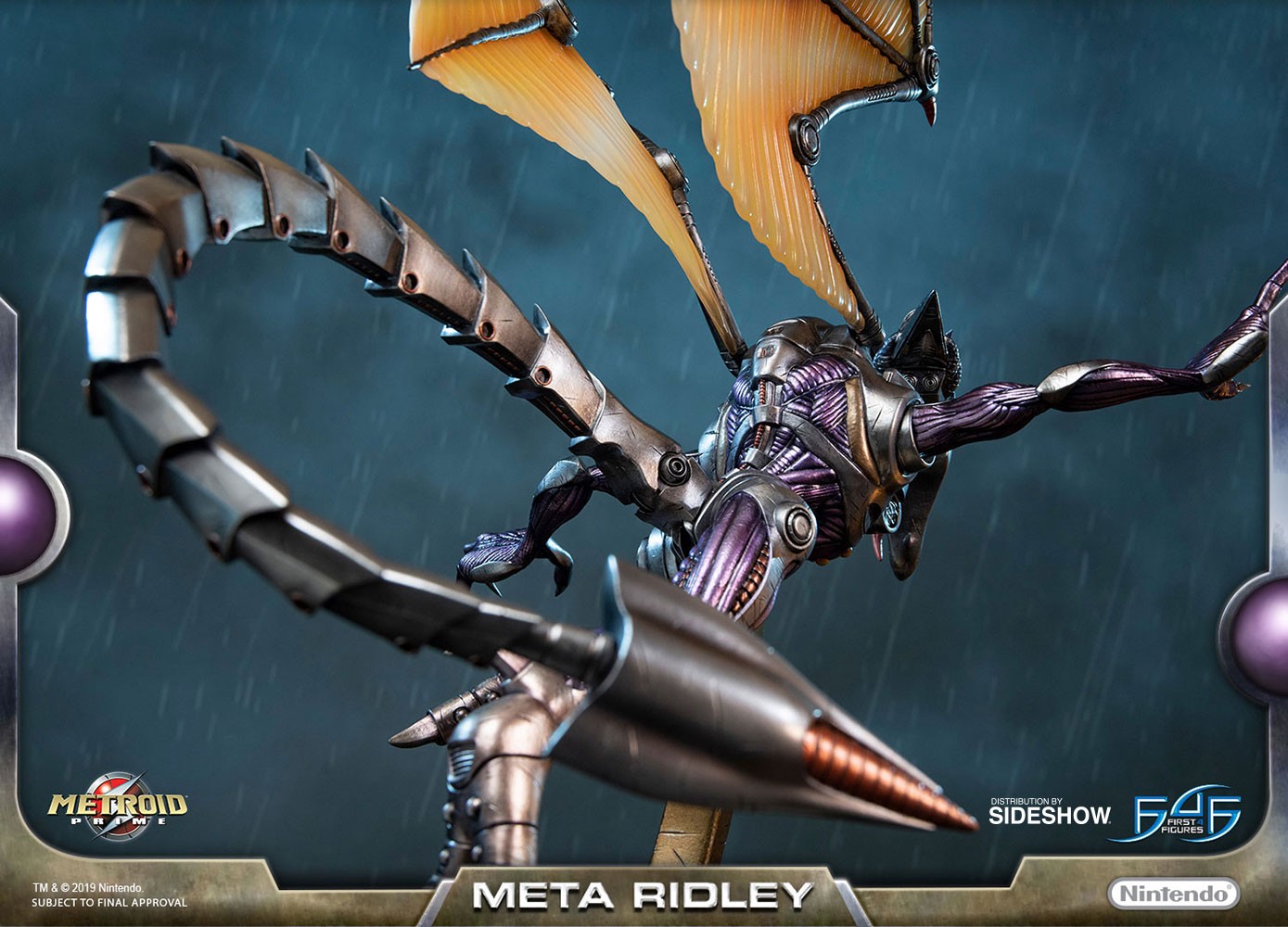 Metroid Prime Meta Ridley Statue Statues  (Prototype Shown) View 4