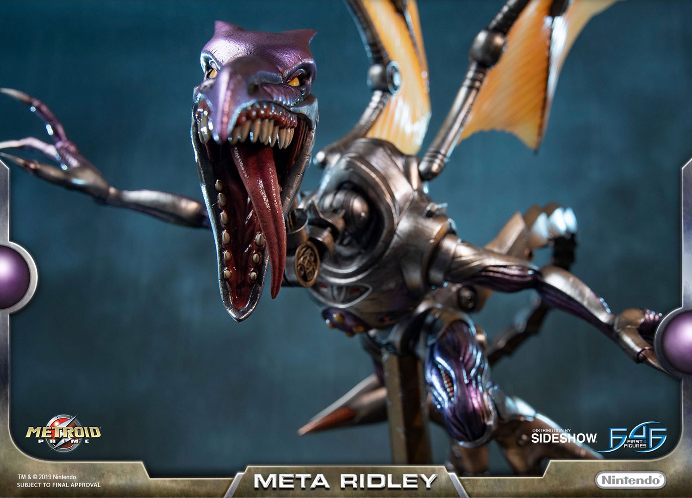 Metroid Prime Meta Ridley Statue Statues  (Prototype Shown) View 6