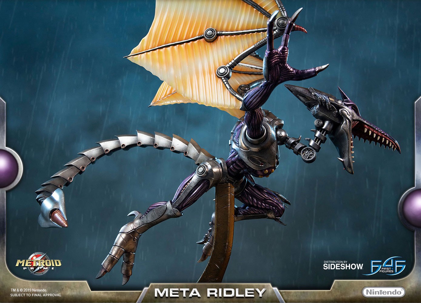 Metroid Prime Meta Ridley Statue Statues  (Prototype Shown) View 10