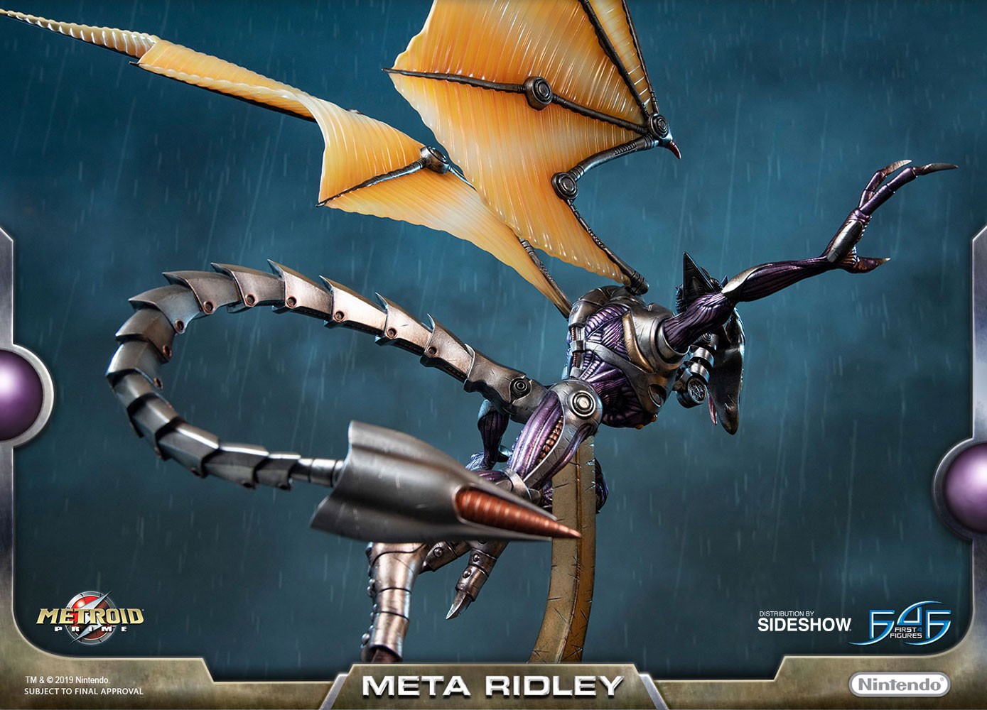 Metroid Prime Meta Ridley Statue Statues  (Prototype Shown) View 11