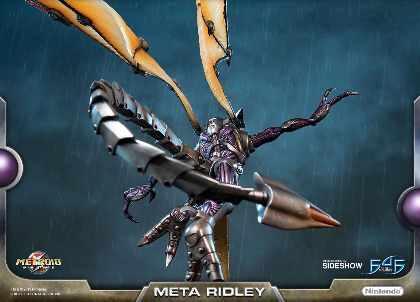 Metroid Prime Meta Ridley Statue Statues  (Prototype Shown) View 12