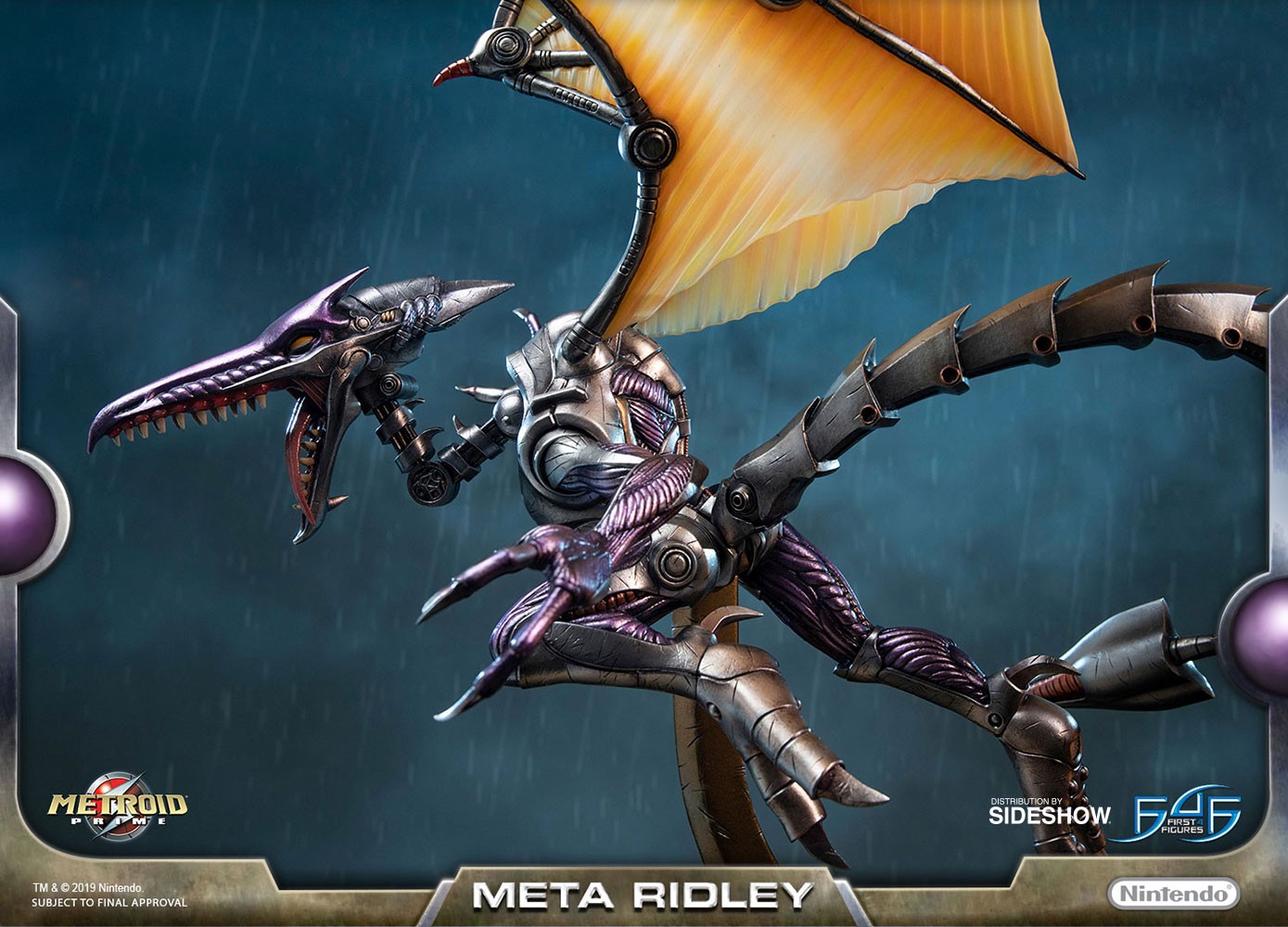 Metroid Prime Meta Ridley Statue Statues  (Prototype Shown) View 14