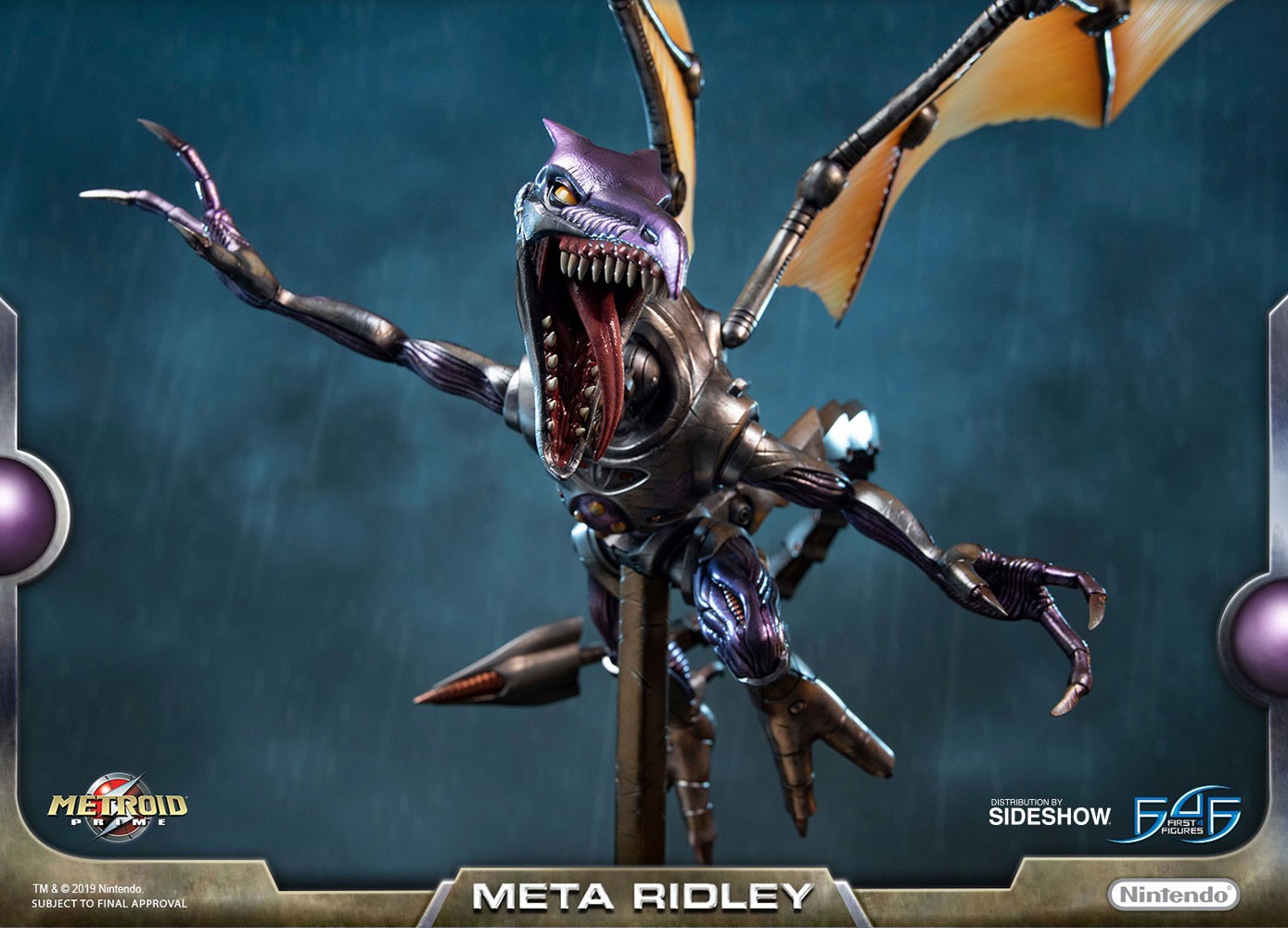 Metroid Prime Meta Ridley Statue Statues  (Prototype Shown) View 16