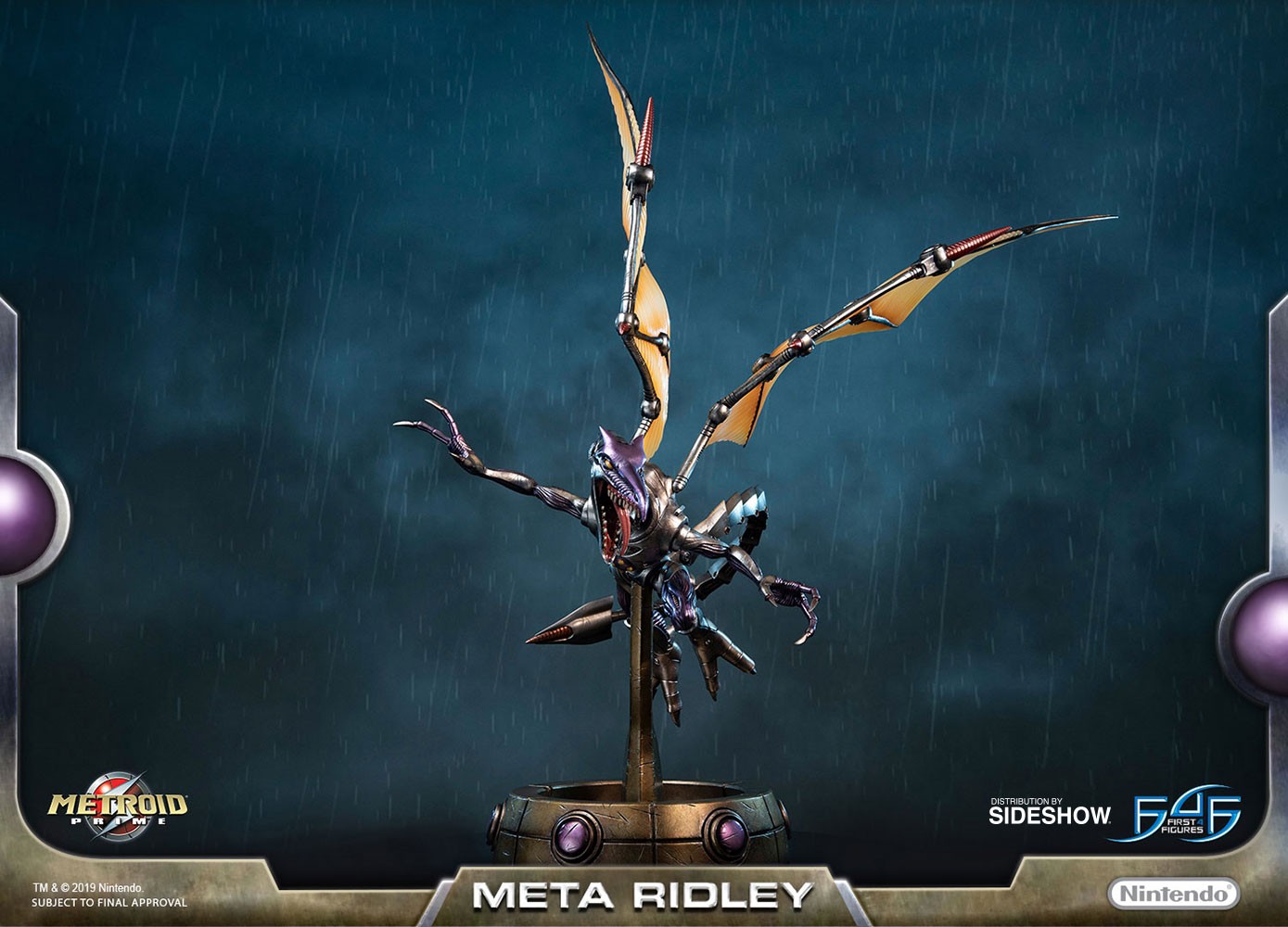 Metroid Prime Meta Ridley Statue Statues  (Prototype Shown) View 17