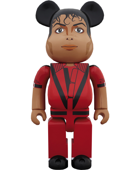 Michael Jackson Be@rbrick Michael Jackson Red Jacket 1000% Figure  (Prototype Shown) View 3