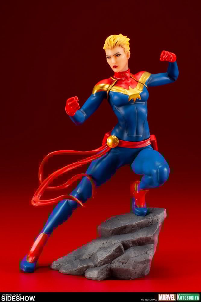 Captain Marvel ARTFX Statue from Kotobukiya | Sideshow Collectibles
