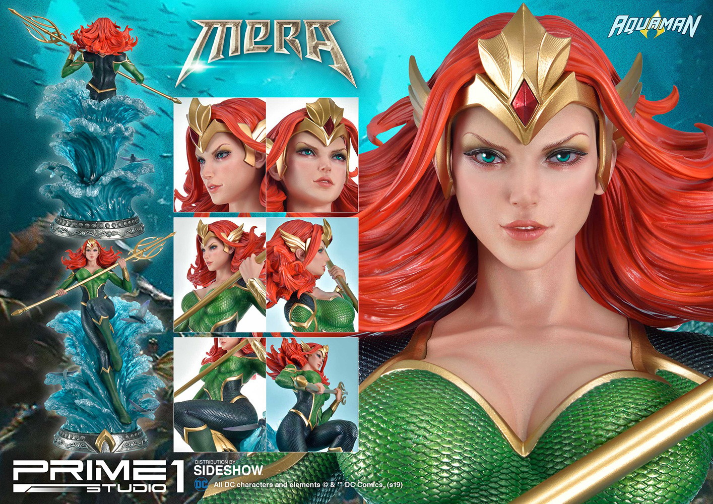 DC Comics Mera Statues  (Prototype Shown) View 13