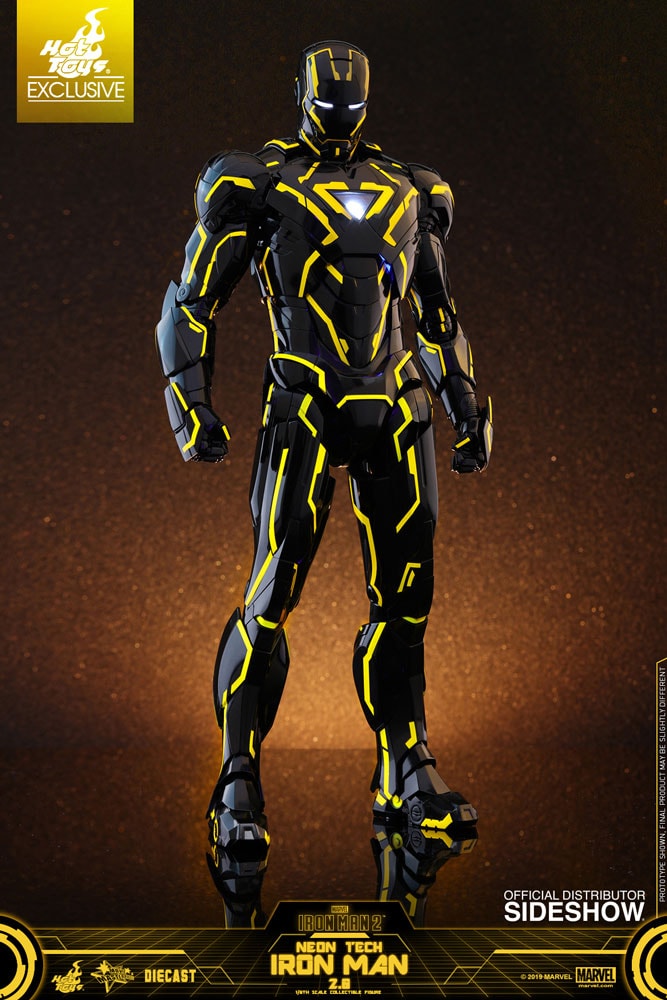 Hot toys iron man neon tech 2.0 2025