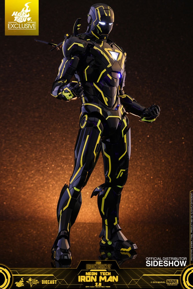 Neon Tech Iron Man 2.0 Sixth Scale Figure