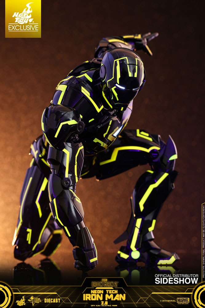 Neon Tech Iron Man 2.0 Sixth Scale Figure