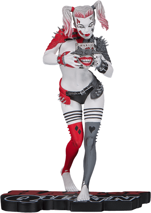 コレクション Harley Quinn Harley Quinn Red, White & Black Statue by Greg Horn | Sideshow