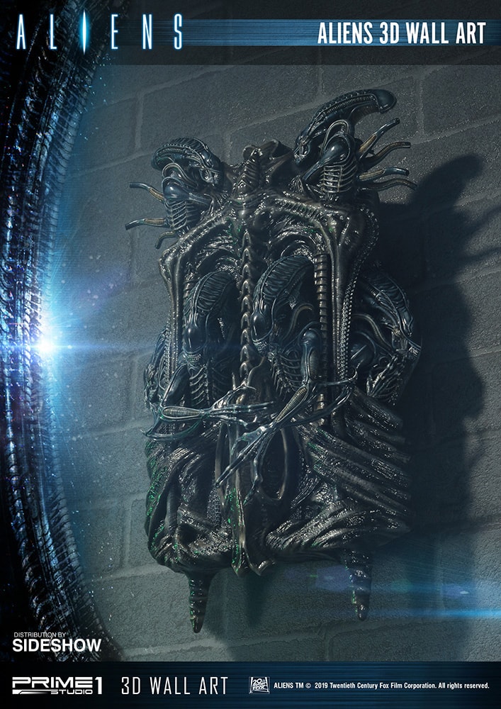 Aliens 3D Wall Art (Prototype Shown) View 9