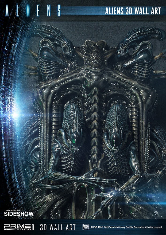 Aliens 3D Wall Art