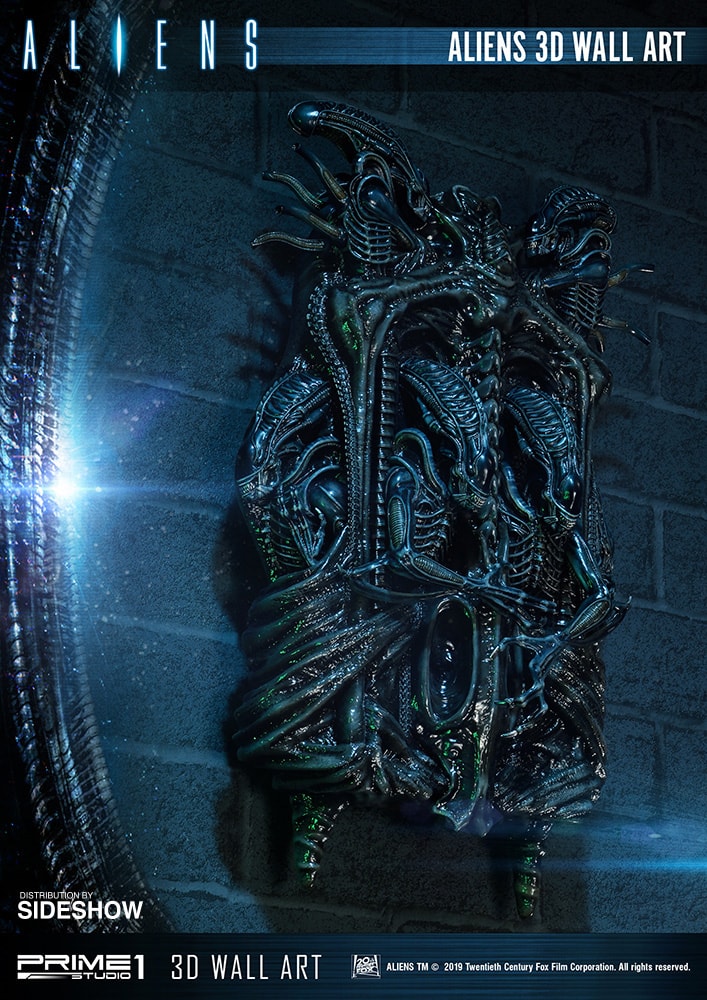 Aliens 3D Wall Art