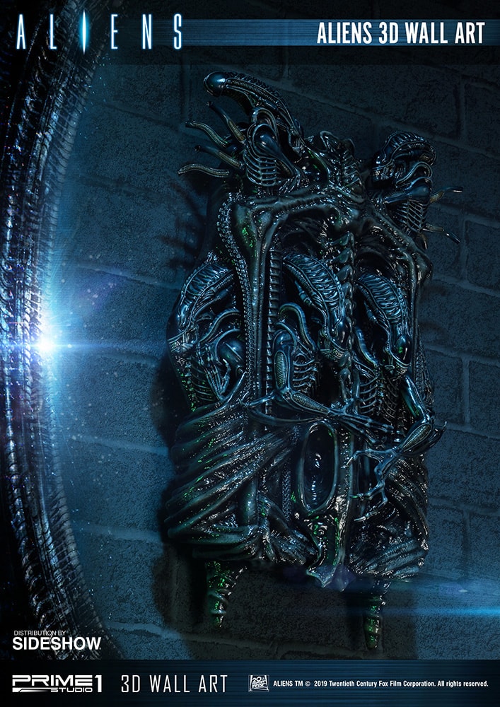 Aliens 3D Wall Art (Prototype Shown) View 11