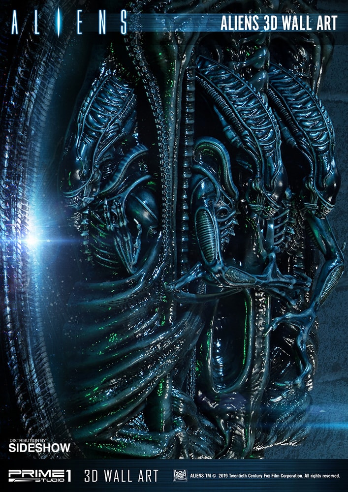 Aliens 3D Wall Art