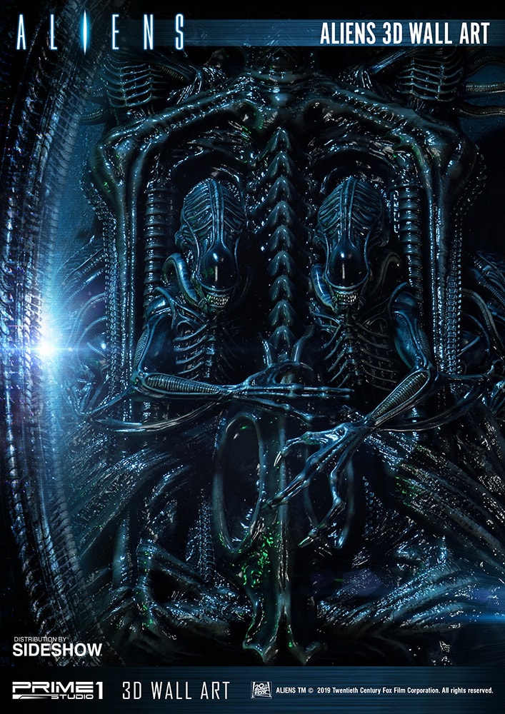 Aliens 3D Wall Art (Prototype Shown) View 14