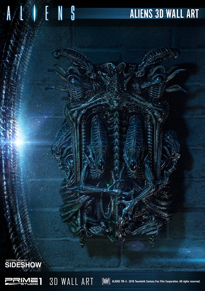 Aliens 3D Wall Art