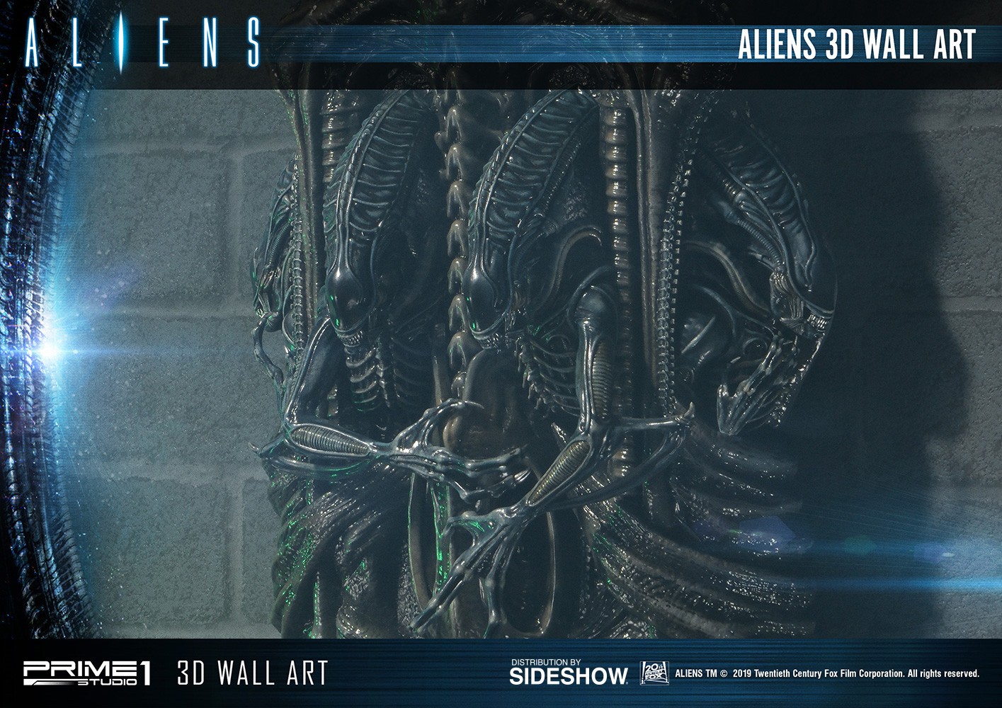 Aliens 3D Wall Art (Prototype Shown) View 20