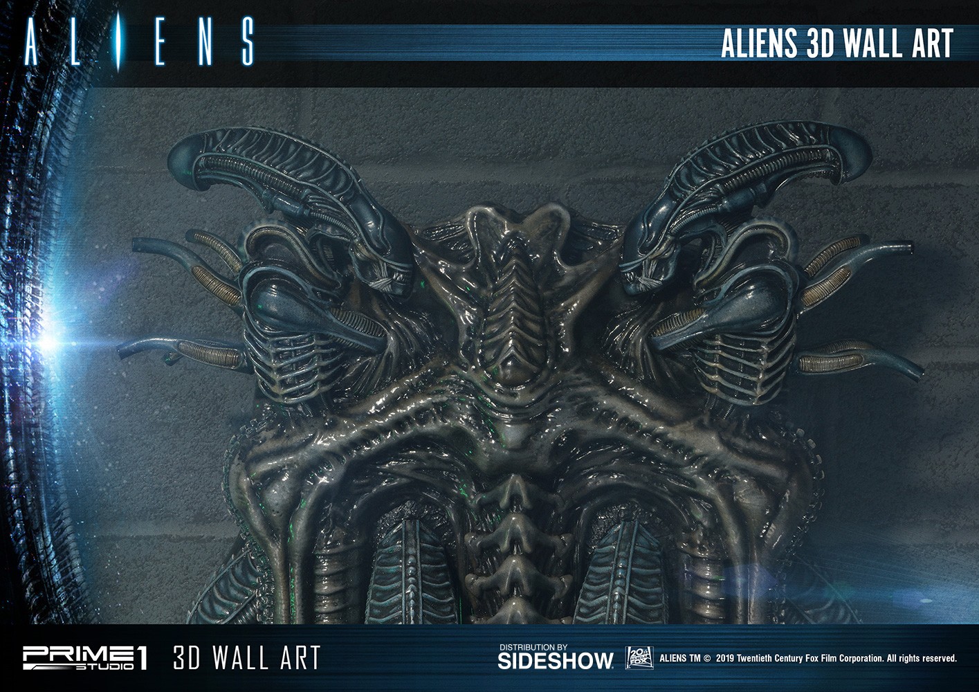 Aliens 3D Wall Art (Prototype Shown) View 22