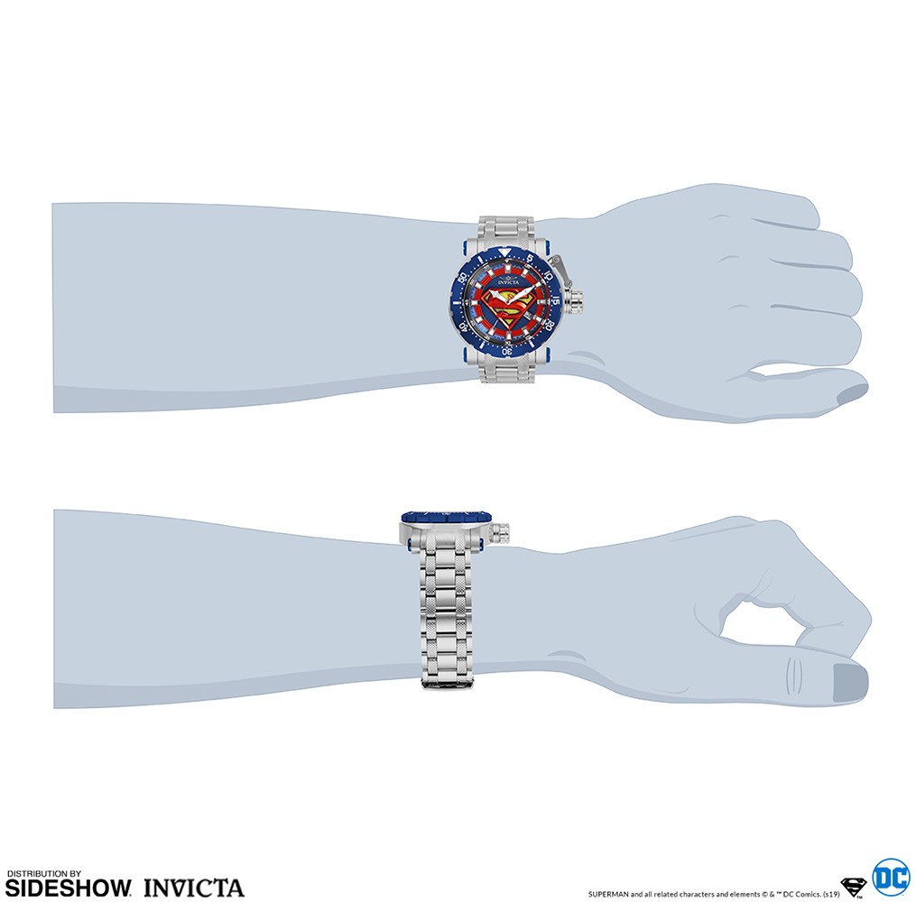 DC Comics Superman Watch - Model 26823 Jewelry  (Prototype Shown) View 2